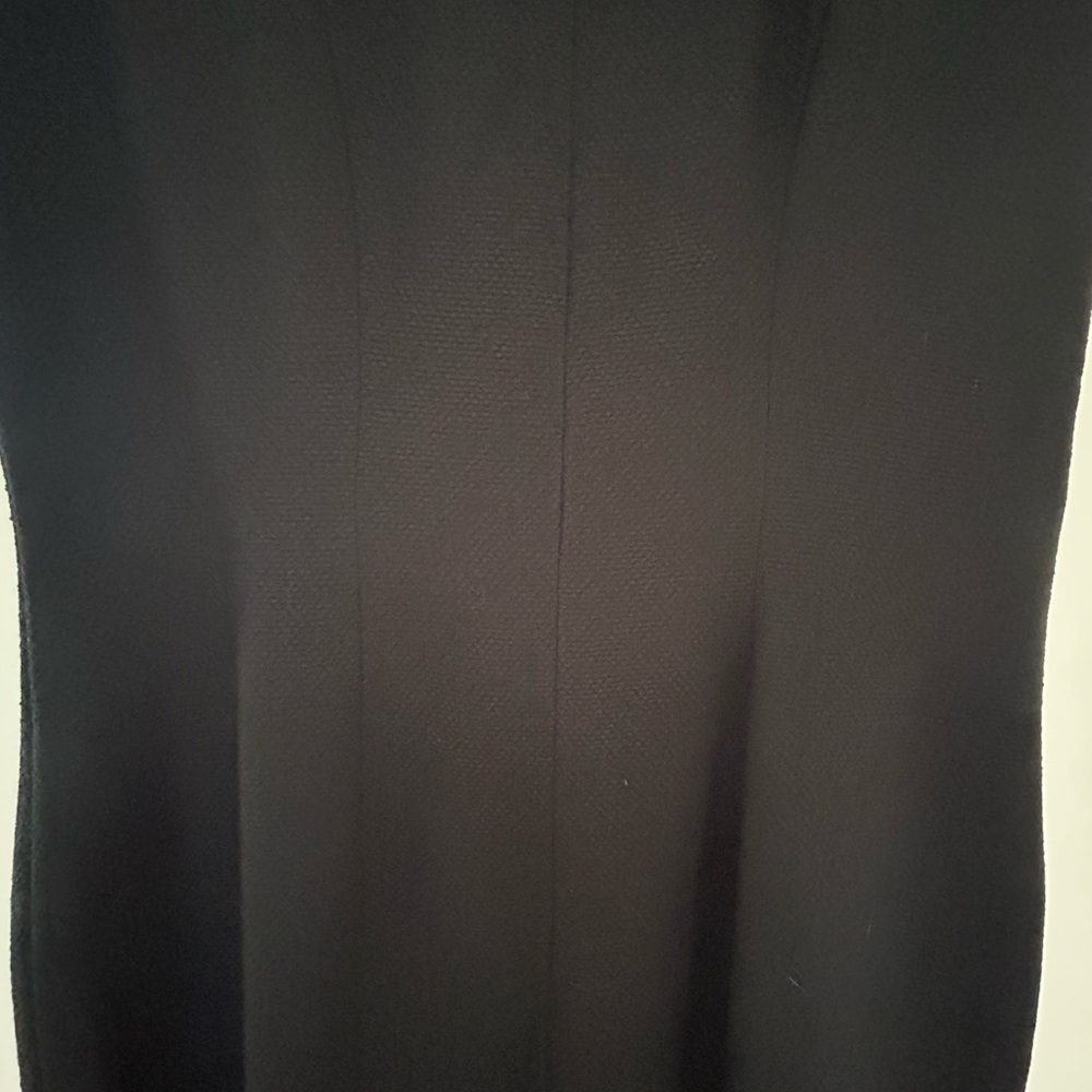 Elegant Black Sleeveless Dress - Picture 3 of 4